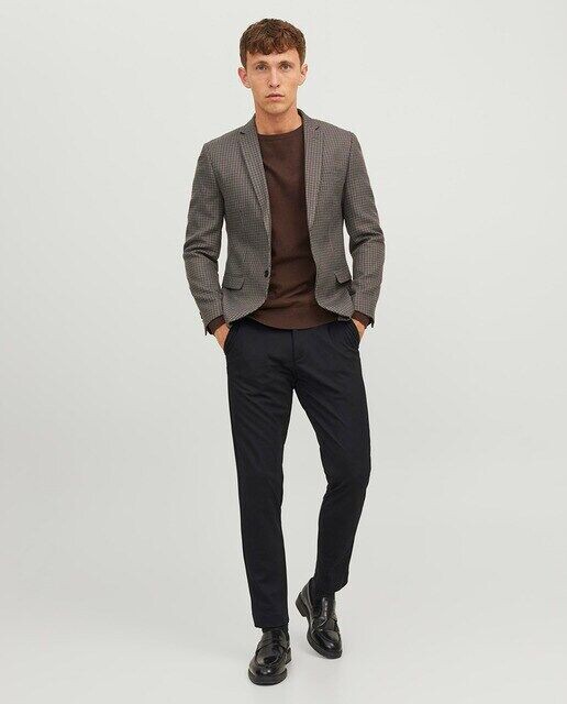 

Мужские чиносы узкого кроя Jack & Jones, черный