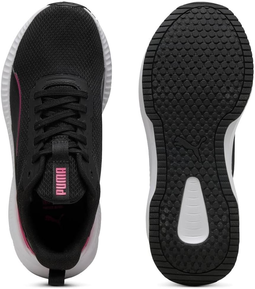 Кроссовки PUMA Unisex-Adult Flyer Lite 3, черный/розовый — фото 4