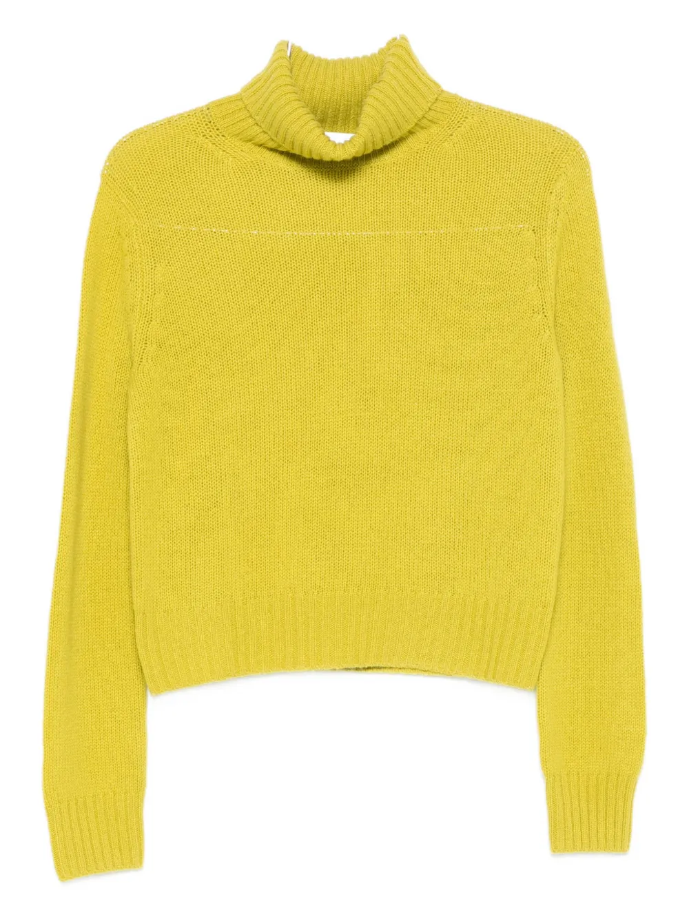 

Свитер с высоким воротником Beyou, желтый
