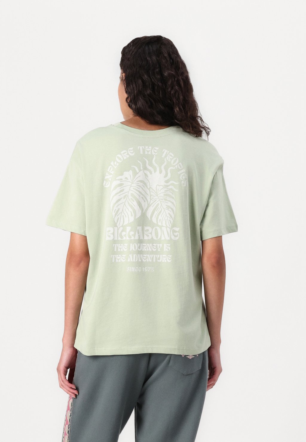 

Футболка с принтом PARADISE CALLING TEE Billabong, зеленый