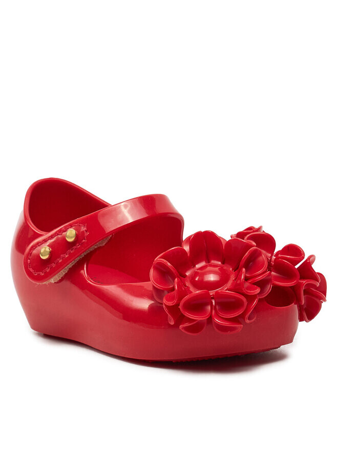 Кроссовки с липучкой Melissa Zapatos hasta el tobillo Mini Melissa Ultragirl Springtime Bb, красный — фото 2