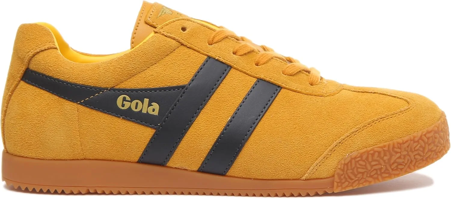 Кроссовки Gola Harrier Suede CMA192IE, темно-синий — фото 2