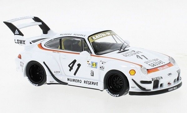 

Ixo Models Porsche 911 (993) Rwb Lbwk #41 Белый 1:43 Moc322