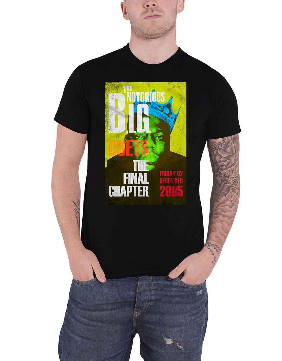 

Футболка Duets The Final Chapter Biggie Smalls, черный