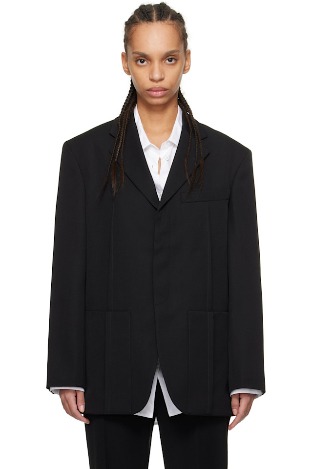 

Классический мужской блейзер 'la veste d'homme' Jacquemus, черный