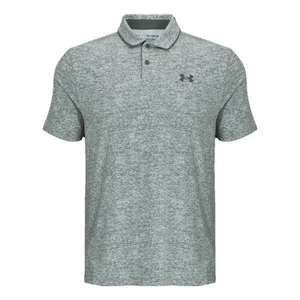 

Рубашка поло iso chill polo shirt 'pitch grey' Under Armour, серый