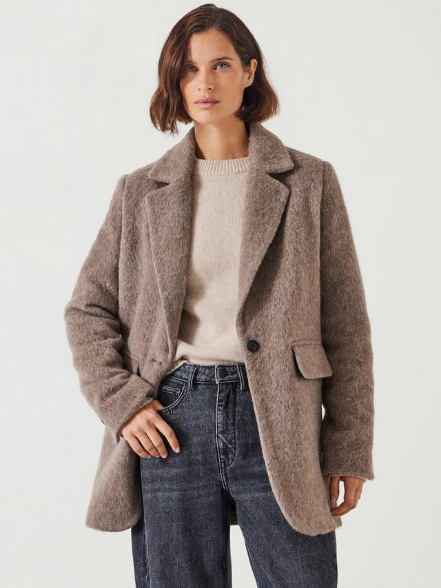 

Итальянский шерстяной блейзер jayde HUSH, цвет Light Grey