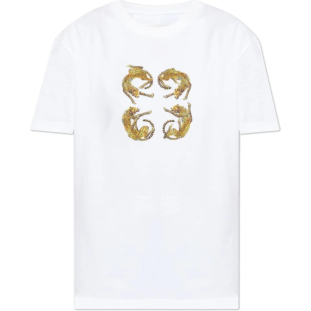 

Футболка с принтом логотипа Givenchy, белый