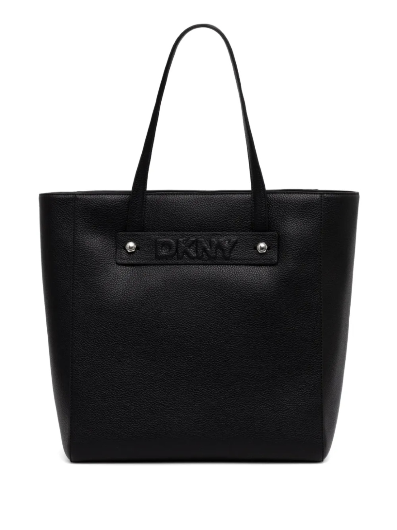 

DKNY сумка-тоут с тисненым логотипом, черный