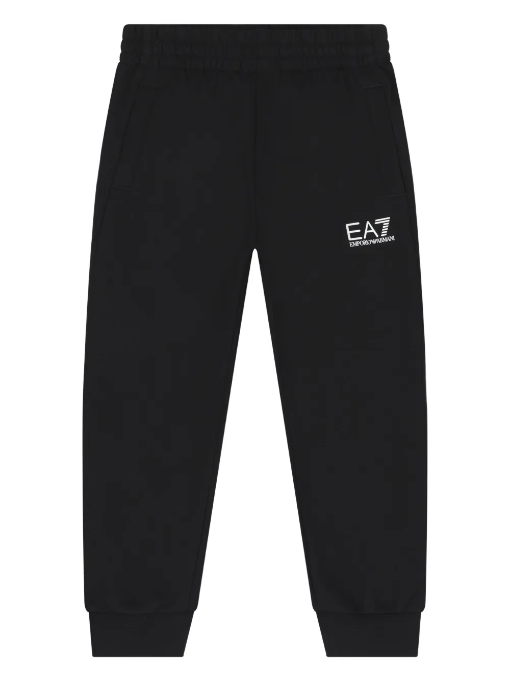 

Спортивные брюки с логотипом Emporio Armani Kids, черный