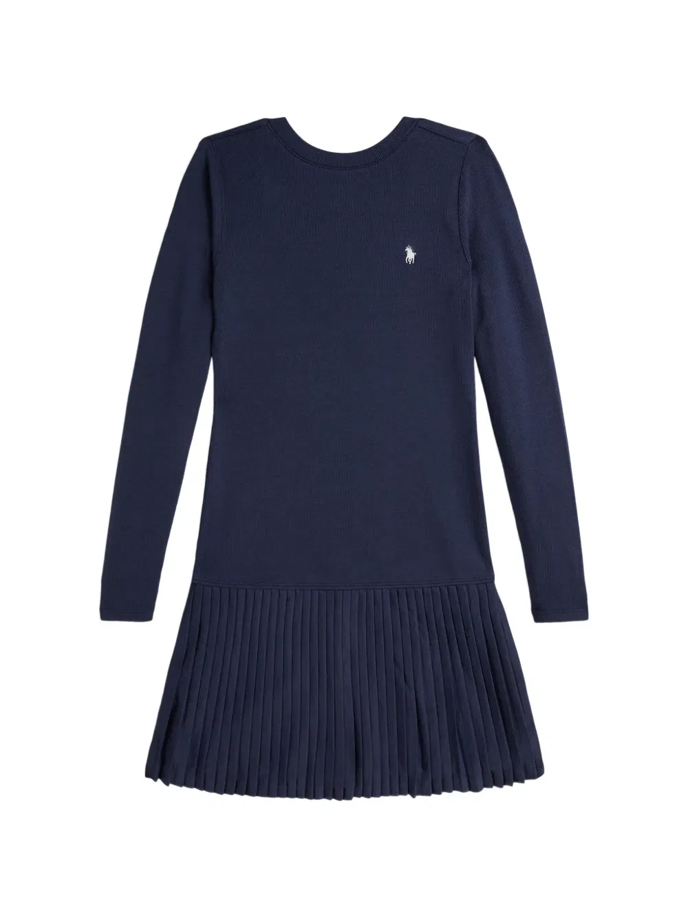 Платье с длинными рукавами Polo Ralph Lauren Kids, синий