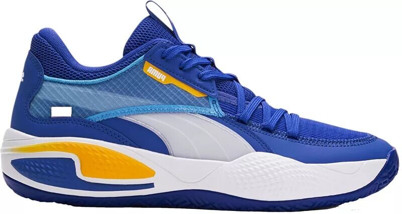

Баскетбольные кроссовки Puma Court Rider, синий/оранжевый