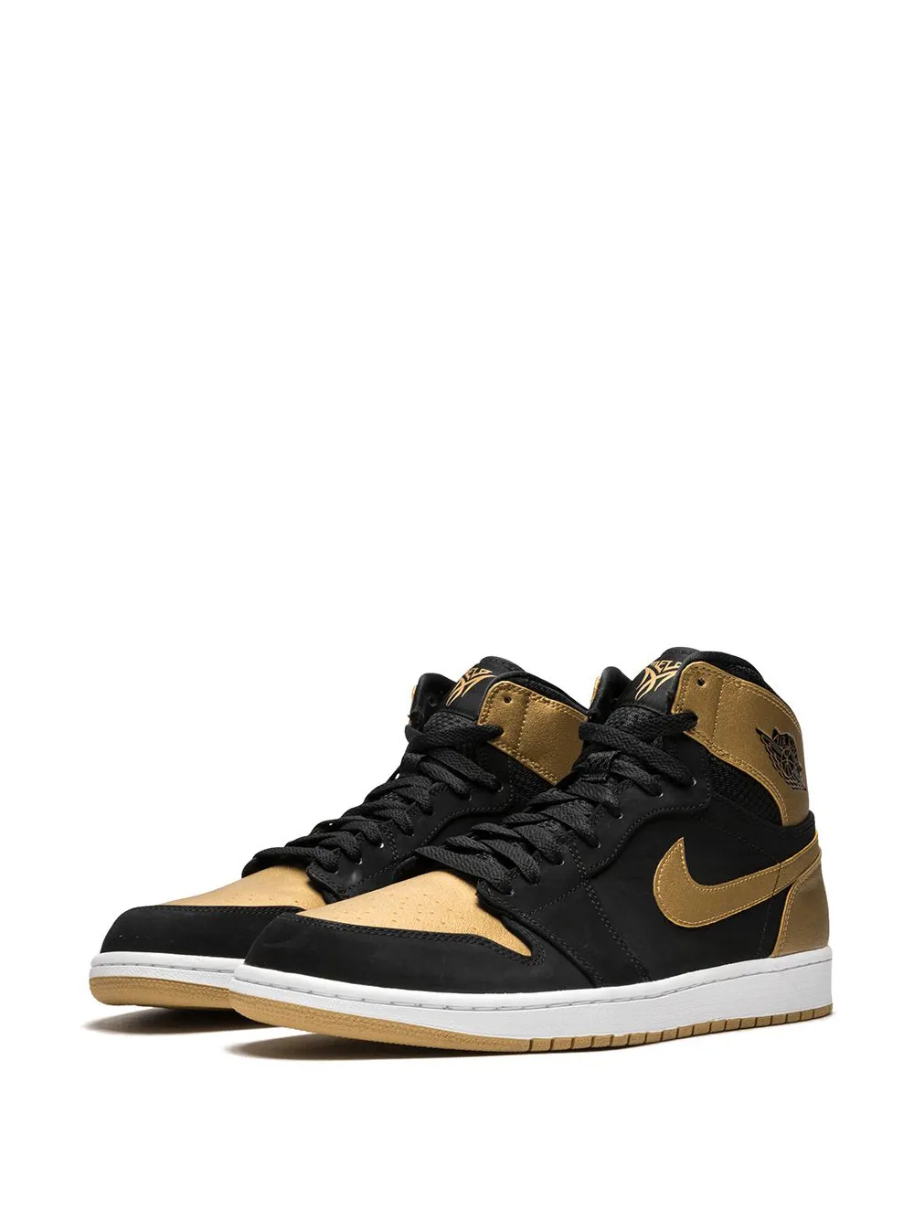 Кроссовки Air  1 Retro High Jordan, черный — фото 2