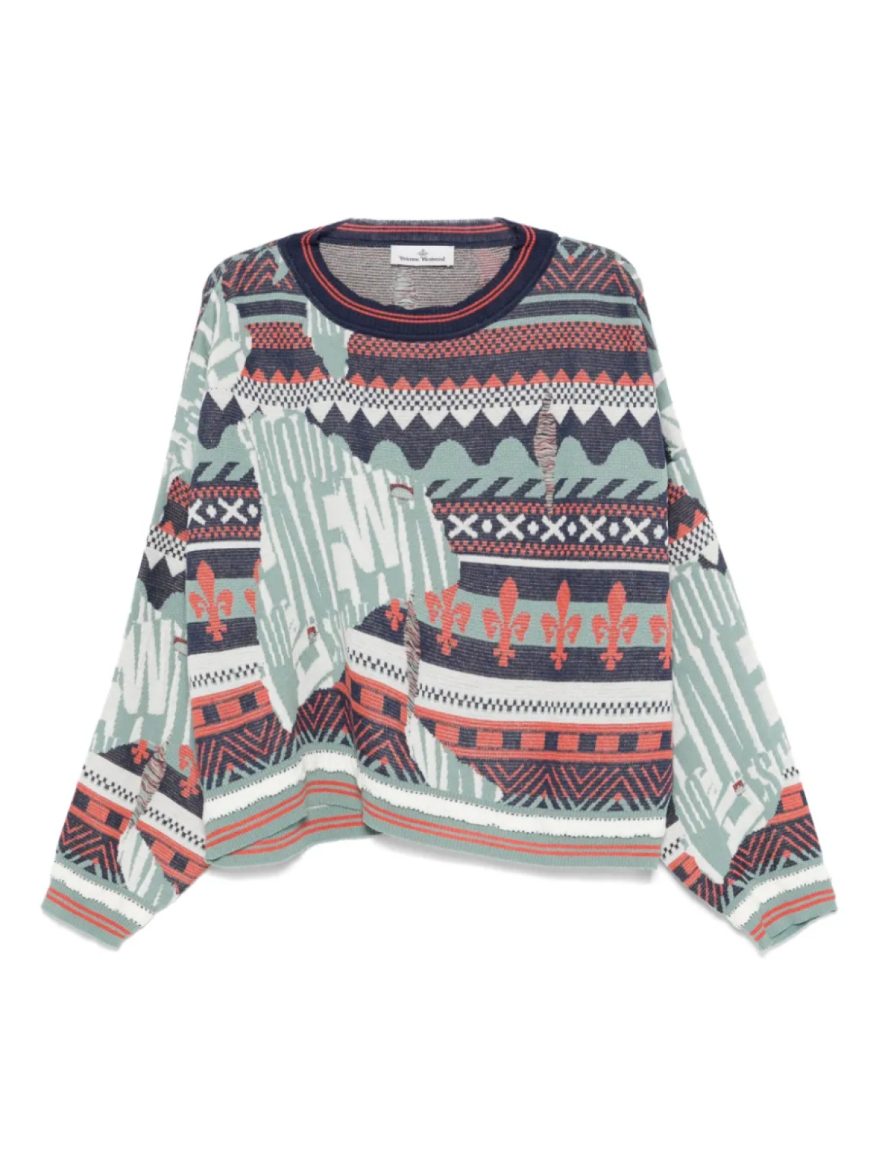 

Свитер Vivienne Westwood из смеси шерсти, синий