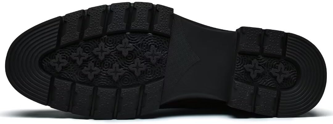 Мужские ботинки Arkbird Chukka из натуральной кожи, классические повседневные ботинки оксфордского стиля, темно-коричневый — фото 4