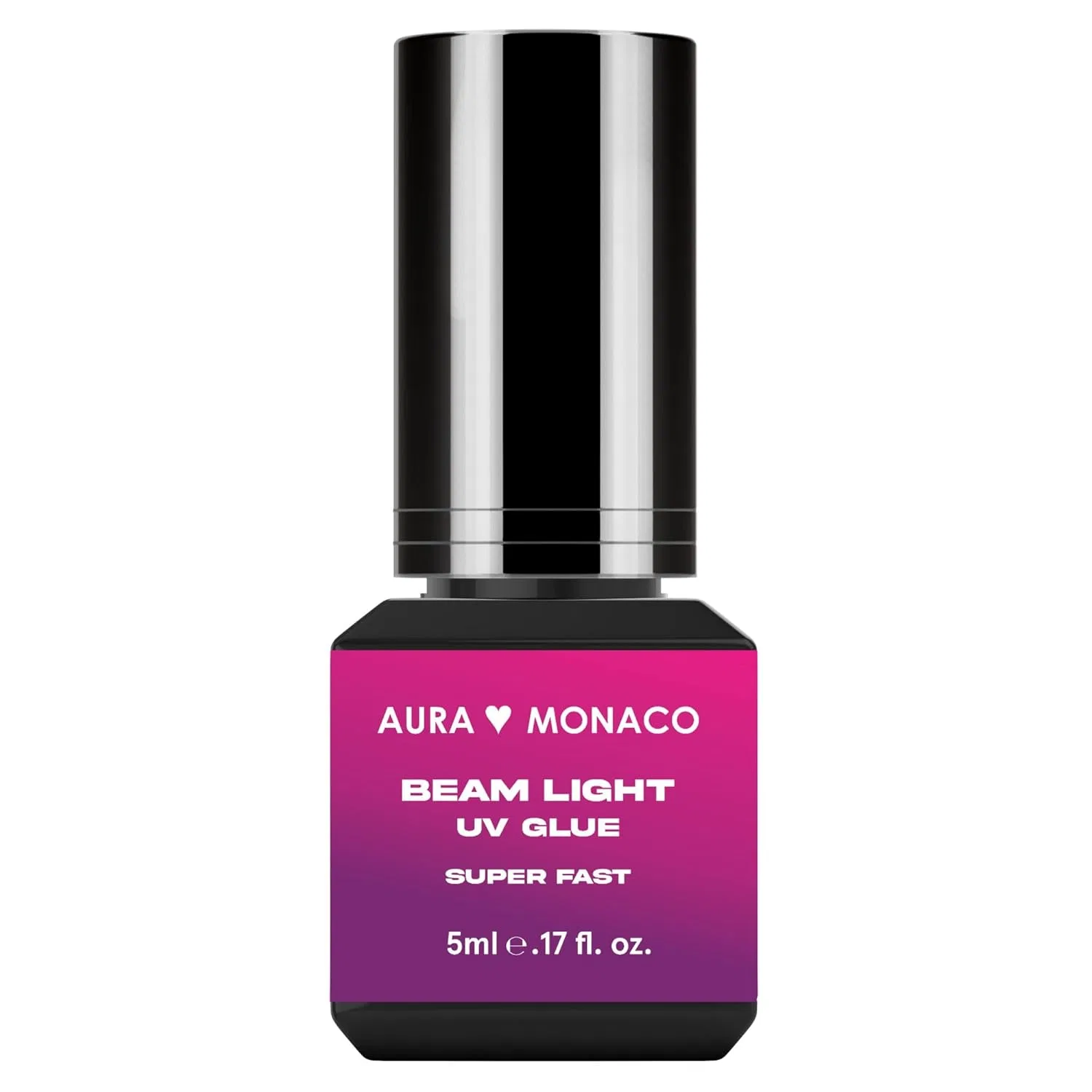 Супербыстрый прозрачный УФ-клей для ресниц Beam Light от AURA Monaco Aura Monaco