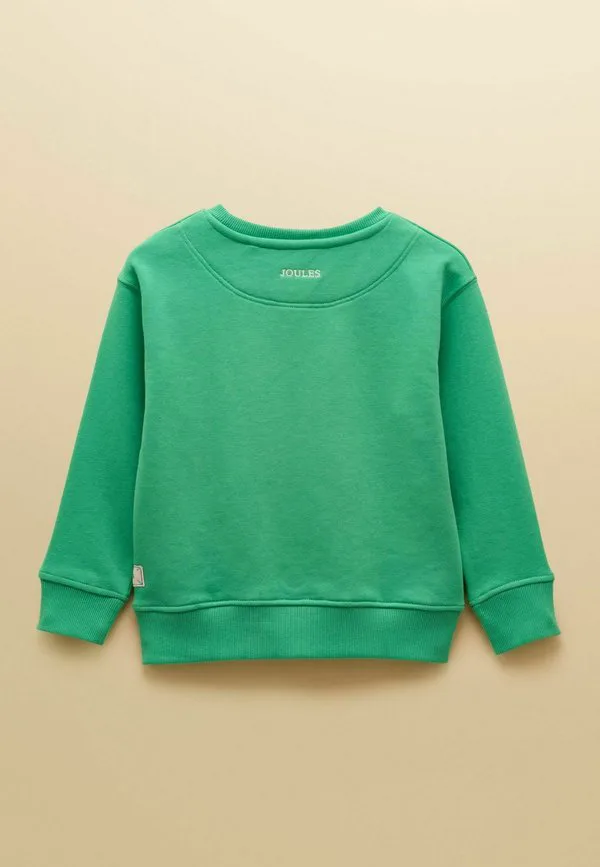 Толстовка с круглым вырезом и надписью sundaze, стандартного кроя. Joules, Bright Green — фото 2