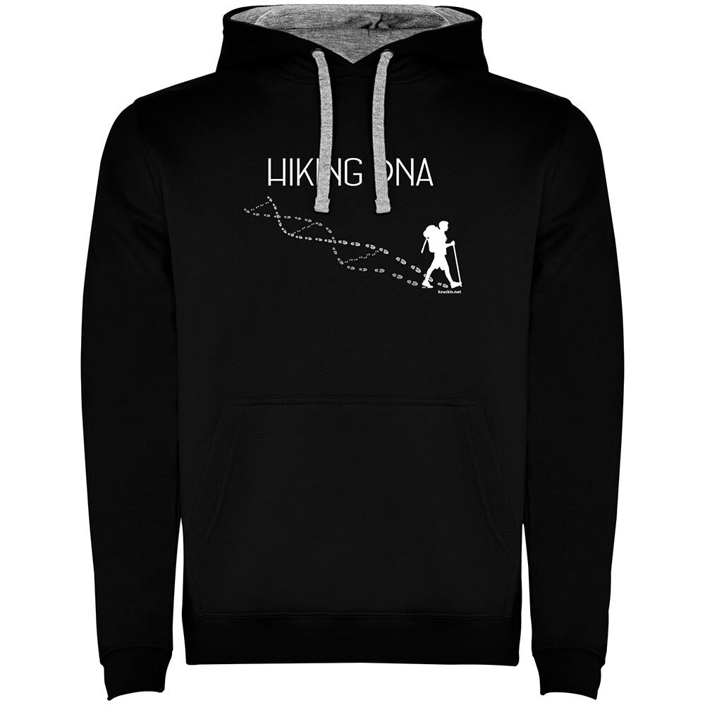 

Худи Kruskis Hikking DNA Two-Colour, черный