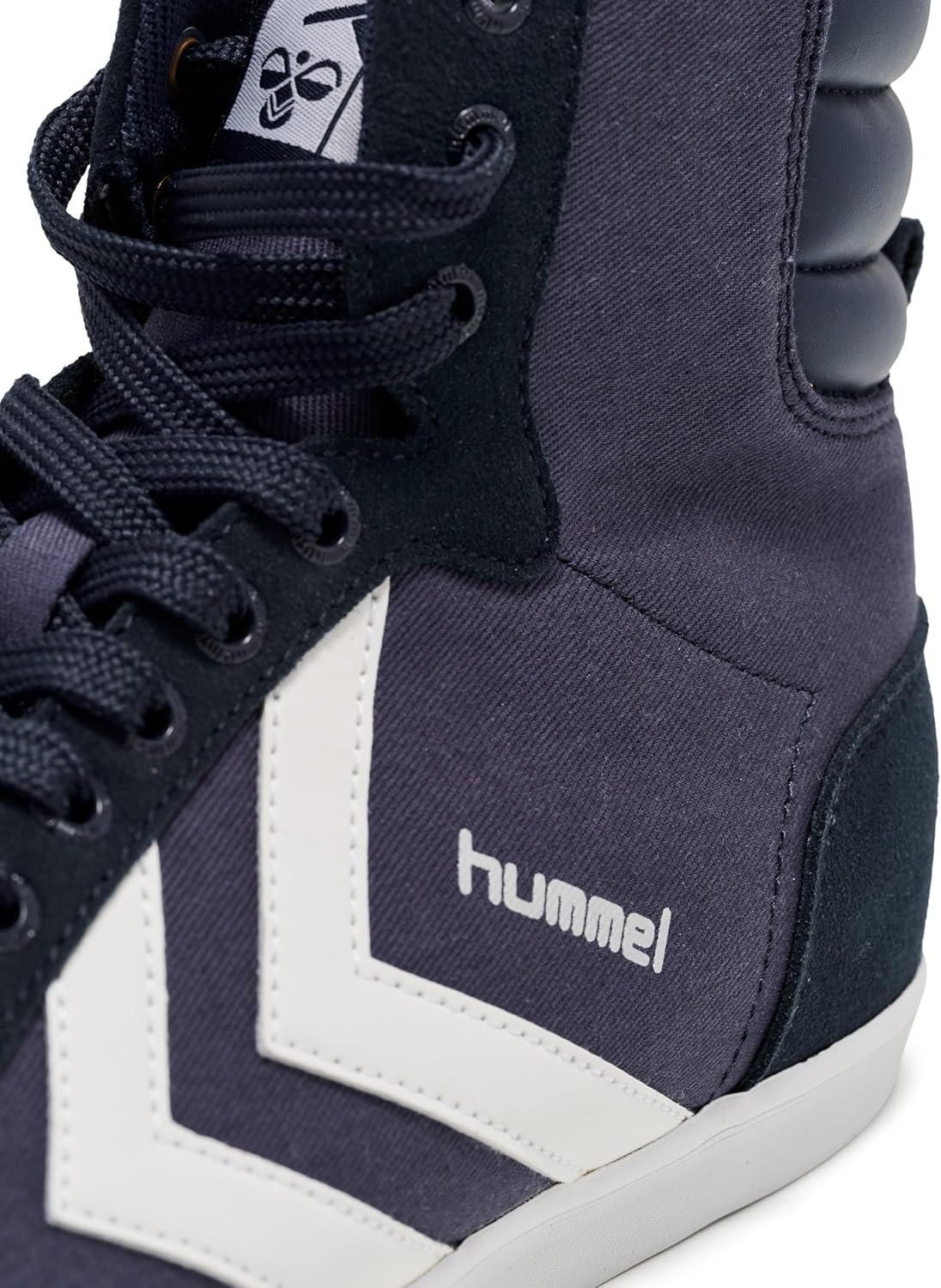 Кроссовки Hummel Unisex высокие, белый/синий — фото 3