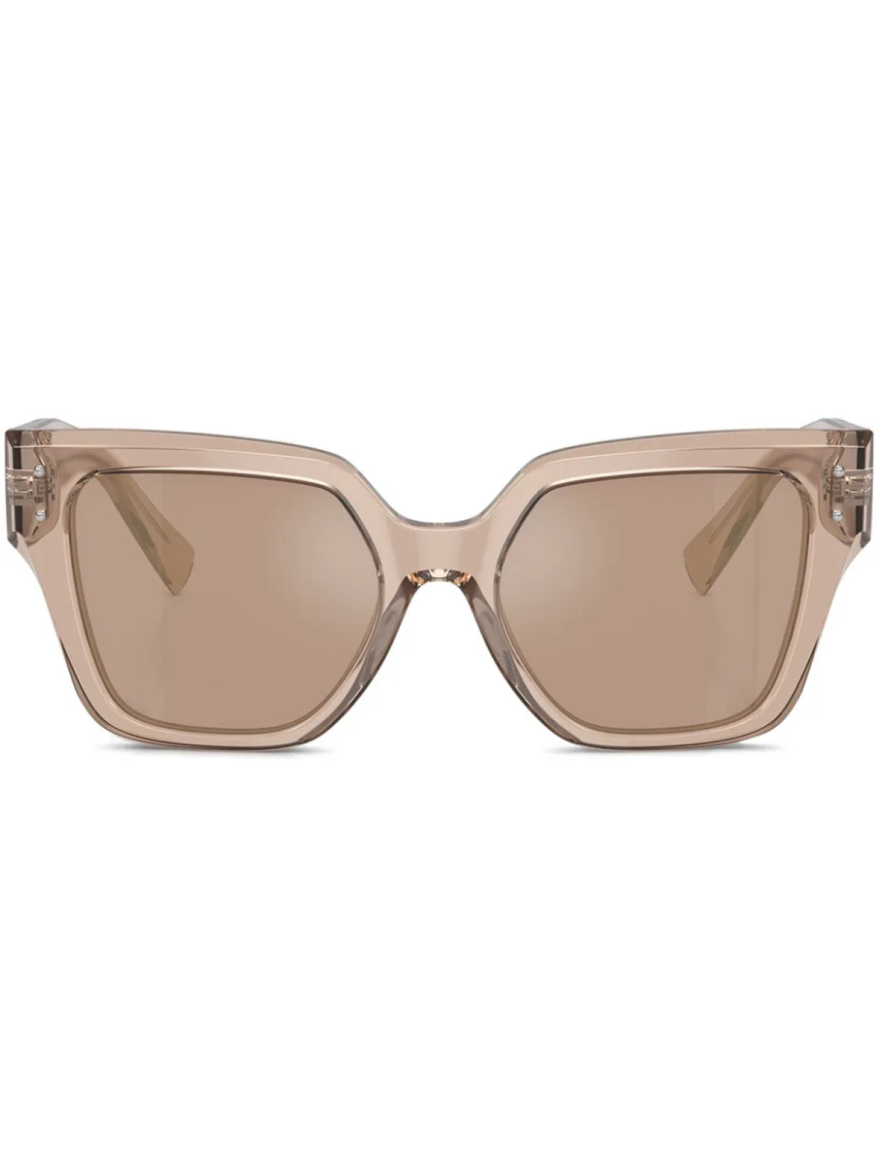 

Dolce & Gabbana Eyewear солнцезащитные очки в квадратной оправе, коричневый