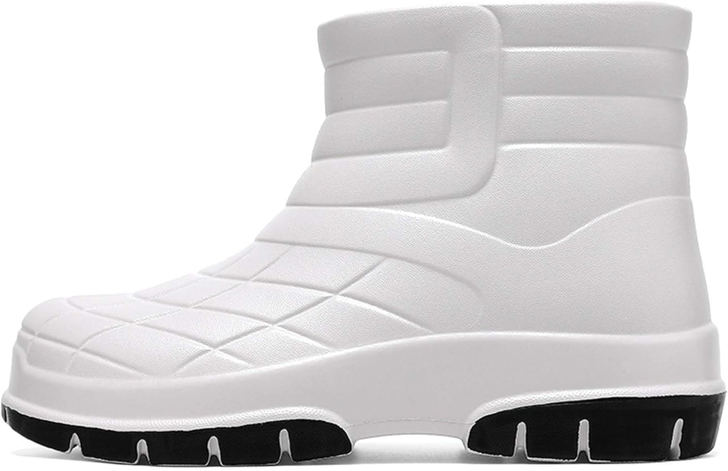 

Модные кеды для мужчин и женщин, модные спортивные кроссовки, простые повседневные туфли, высокие ботинки, водонепроницаемая обувь, кухонная обувь Generic, белый