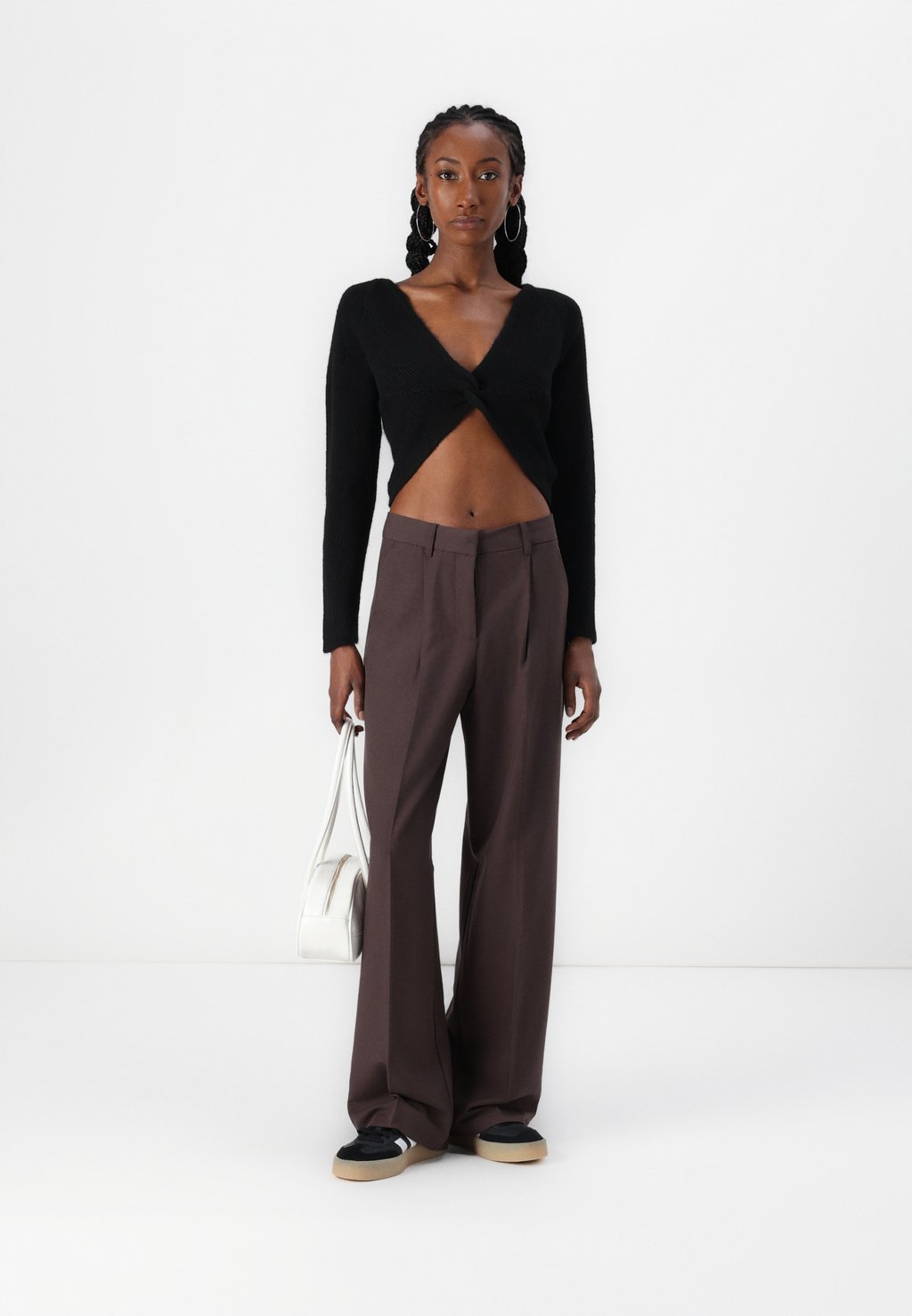 

Брюки JXELLIS WIDE PANT JJXX, коричневый