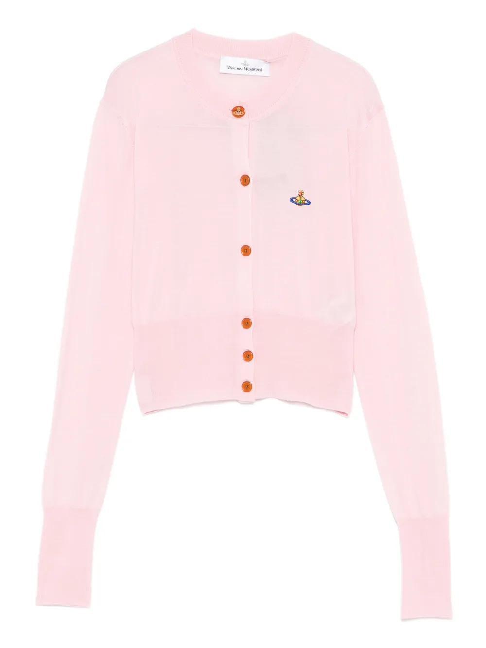 Укороченный кардиган Bea Vivienne Westwood, розовый
