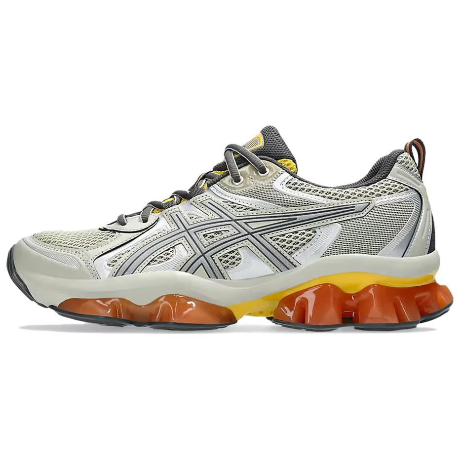 

ASICS GEL Quantum Kinetic устойчивые к истиранию кроссовки low top unisex silver gray
