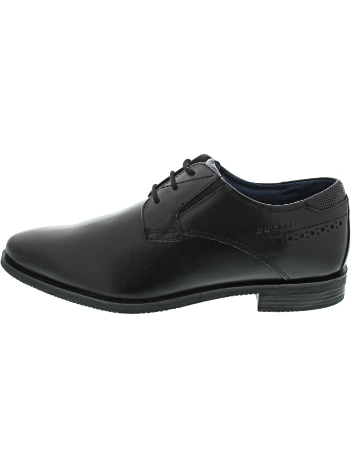 

Bugatti Черные деловые туфли