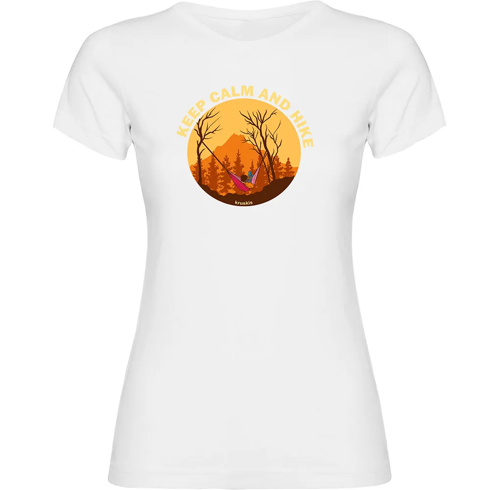 

Футболка с коротким рукавом Kruskis Calm And Hike, белый