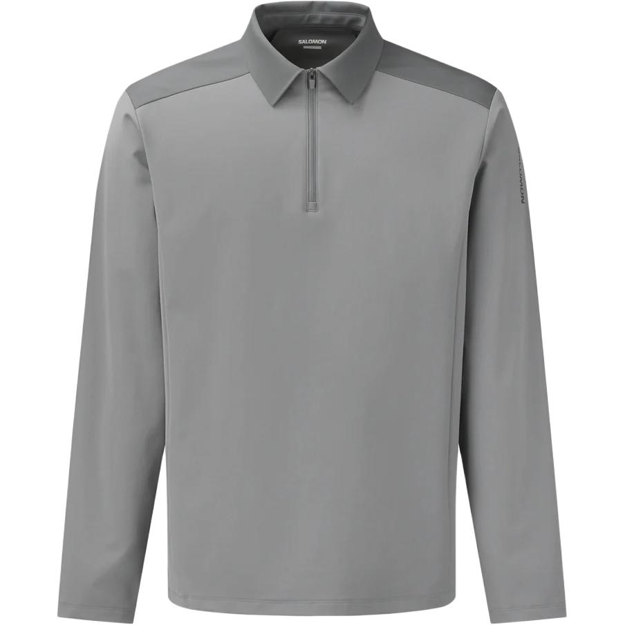

Поло для мужчин, темный древесный уголь SALOMON, Dark Charcoal