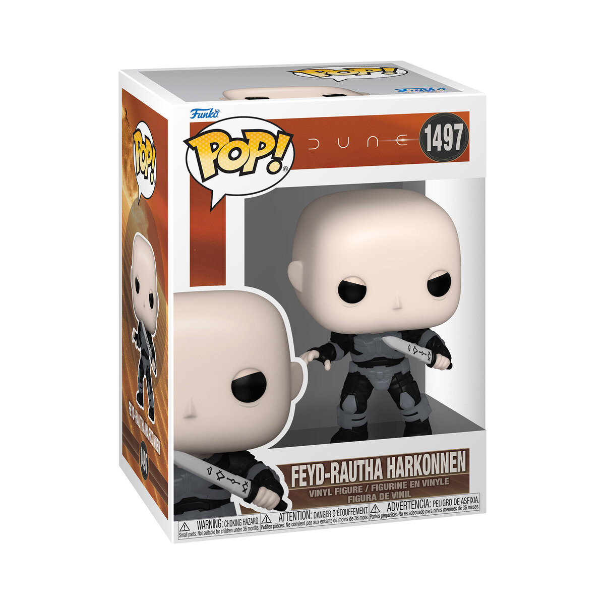 

Funko POP! Кино, коллекционная фигурка, Дюна, Фейд-Раута Харконнен, 1497 г.