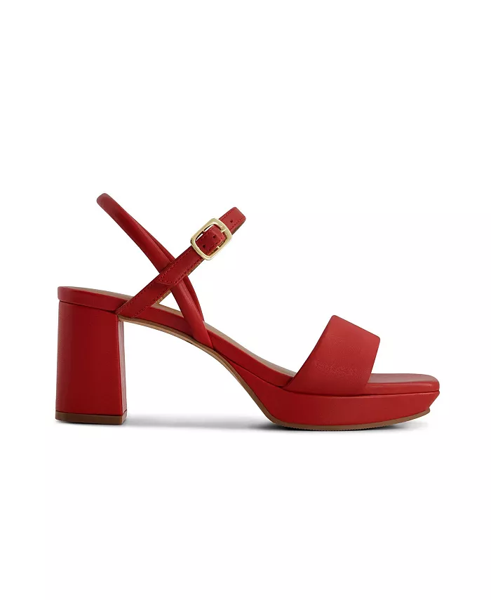 Бернардо Канто Платформа Сандалии Bernardo Footwear, красный