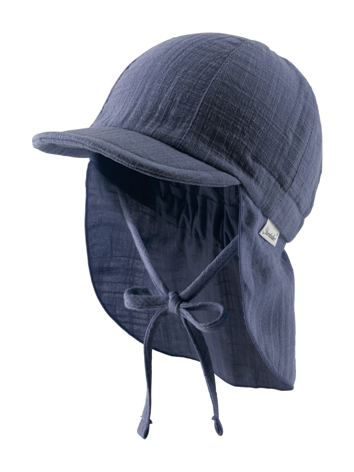 

Sterntaler Бейсболка с защитой шеи, однотонная, светло-голубая