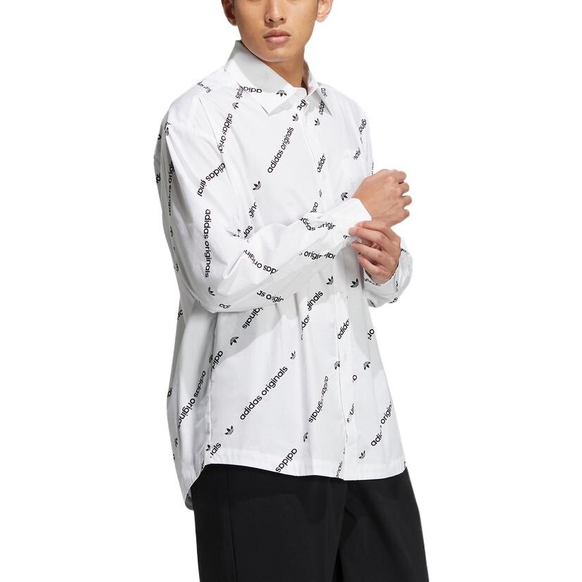 Ptn Рубашка Унисекс Белая Adidas Originals, белый — фото 2