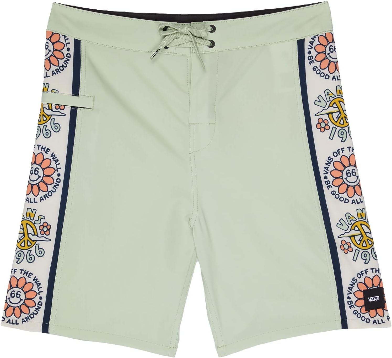

Шорты для плавания Vans Kids Sidelines Boardshorts, цвет Celadon Green