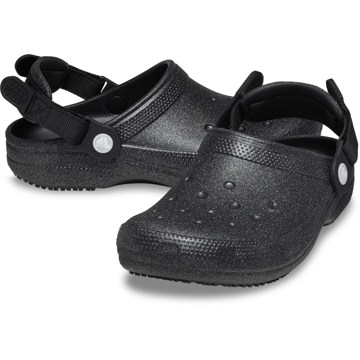Классические рабочие графические сабо Crocs PFD, Quartz/Multi — фото 2