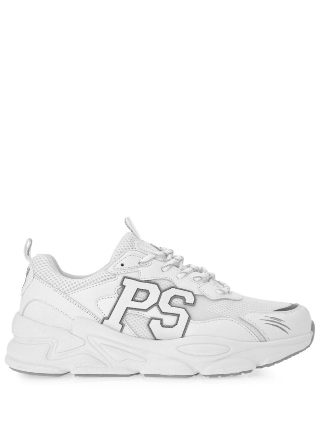 

Кроссовки Plein Sport Lo-top With Logo Patch, белый