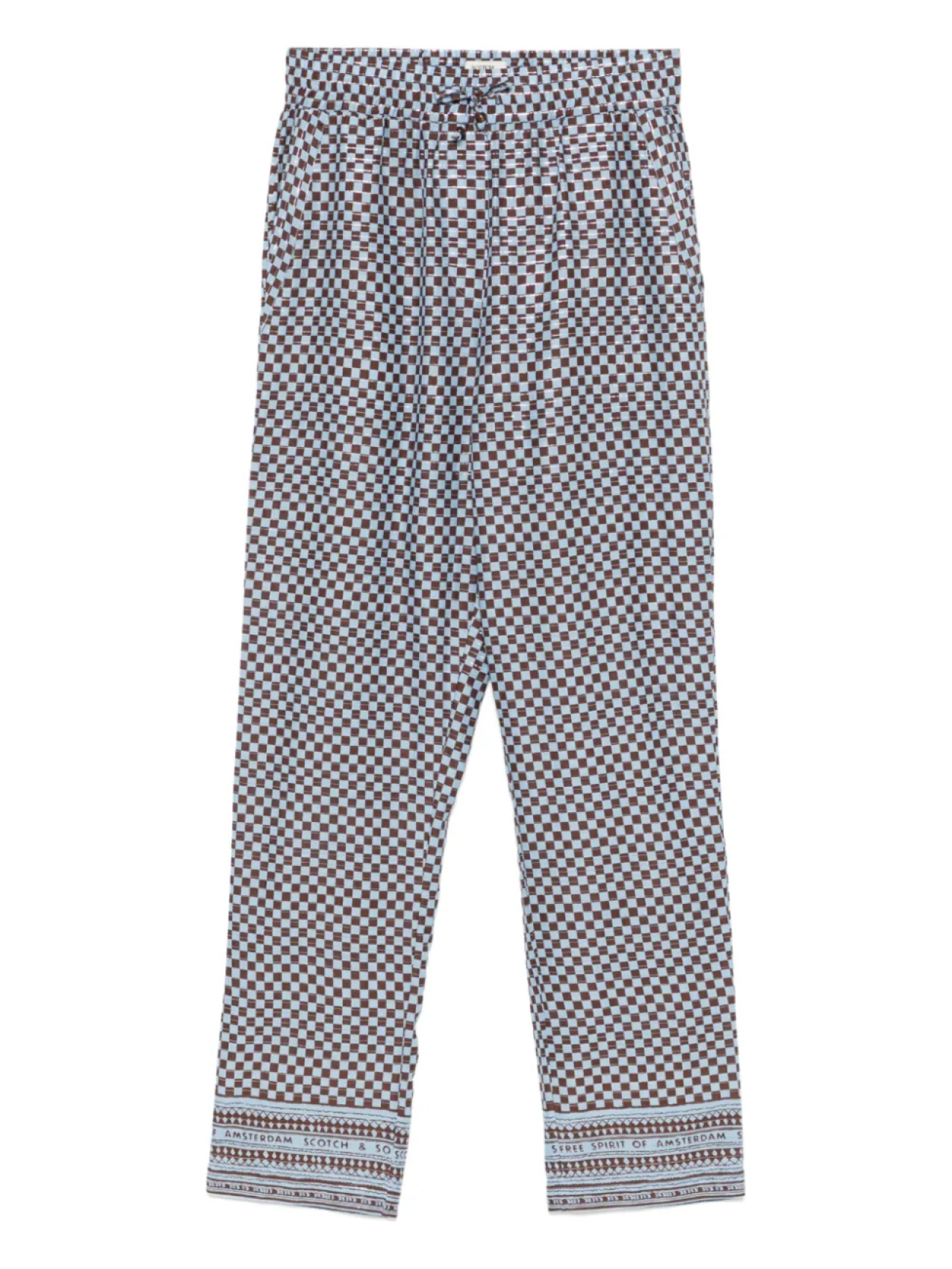 

Scotch & Soda брюки в клетку, синий
