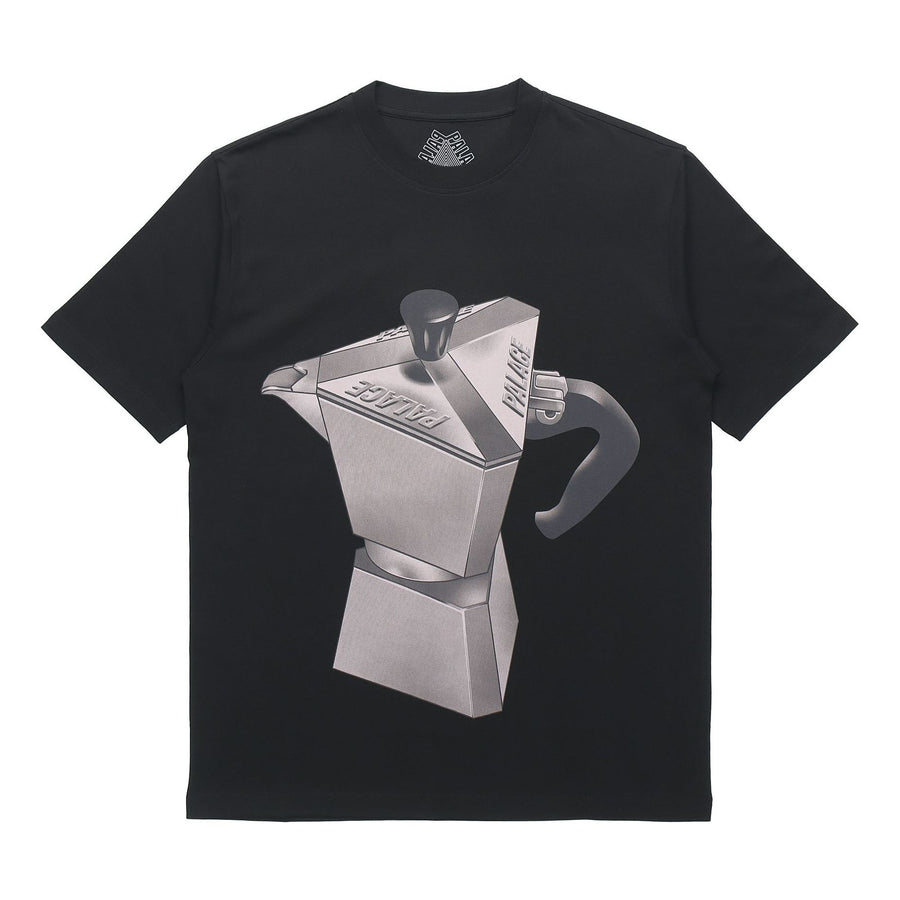 

Футболка PALACE Nein Tea Black Metallic Coffee Pattern Short Sleeve Unisex, черный