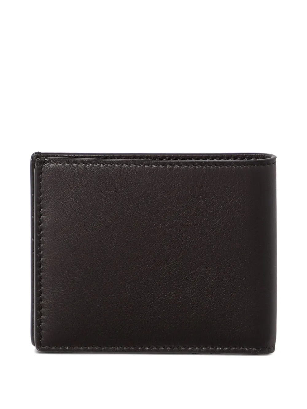 Кошелек с тисненым логотипом Brunello Cucinelli, коричневый — фото 2