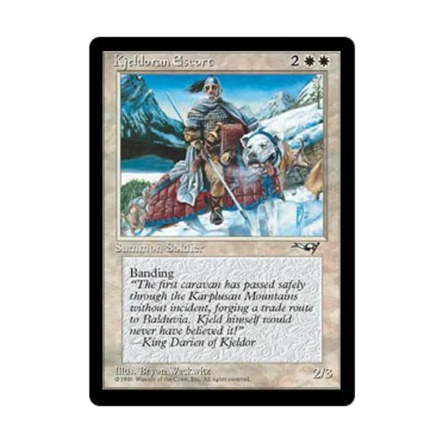 

CCG Кьельдоран Эскорт - Вер. 2 (С2), MTG - Alliances