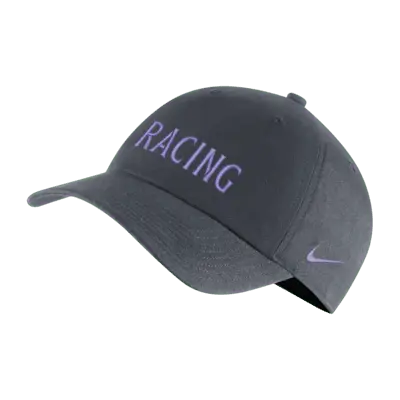 

Бейсболка Nike Racing Louisville FC Heritage86 NWSL Soccer Cap, цвет Flint Grey