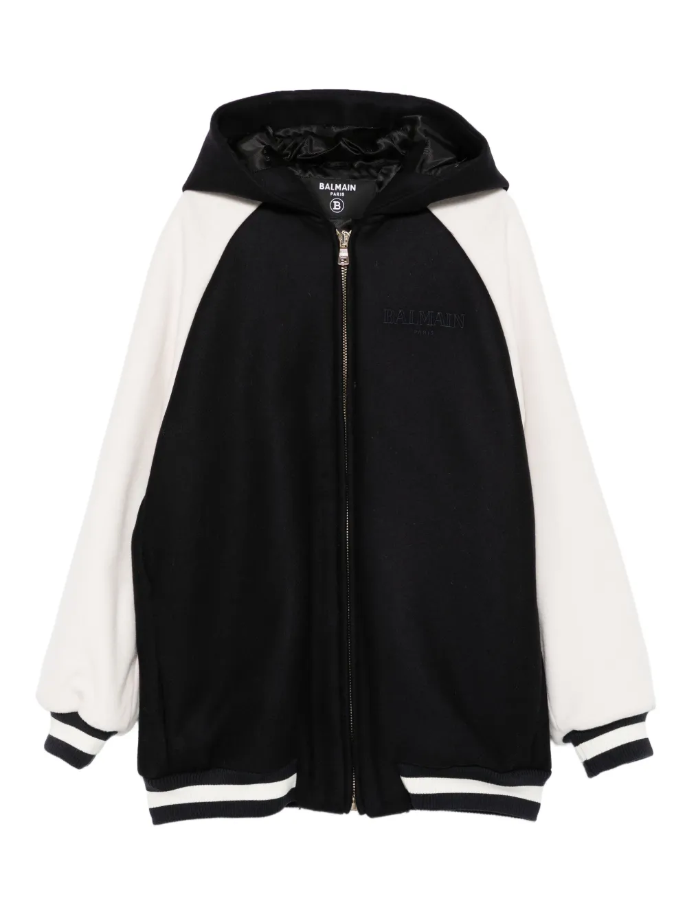 

Куртка с капюшоном Balmain Kids, синий