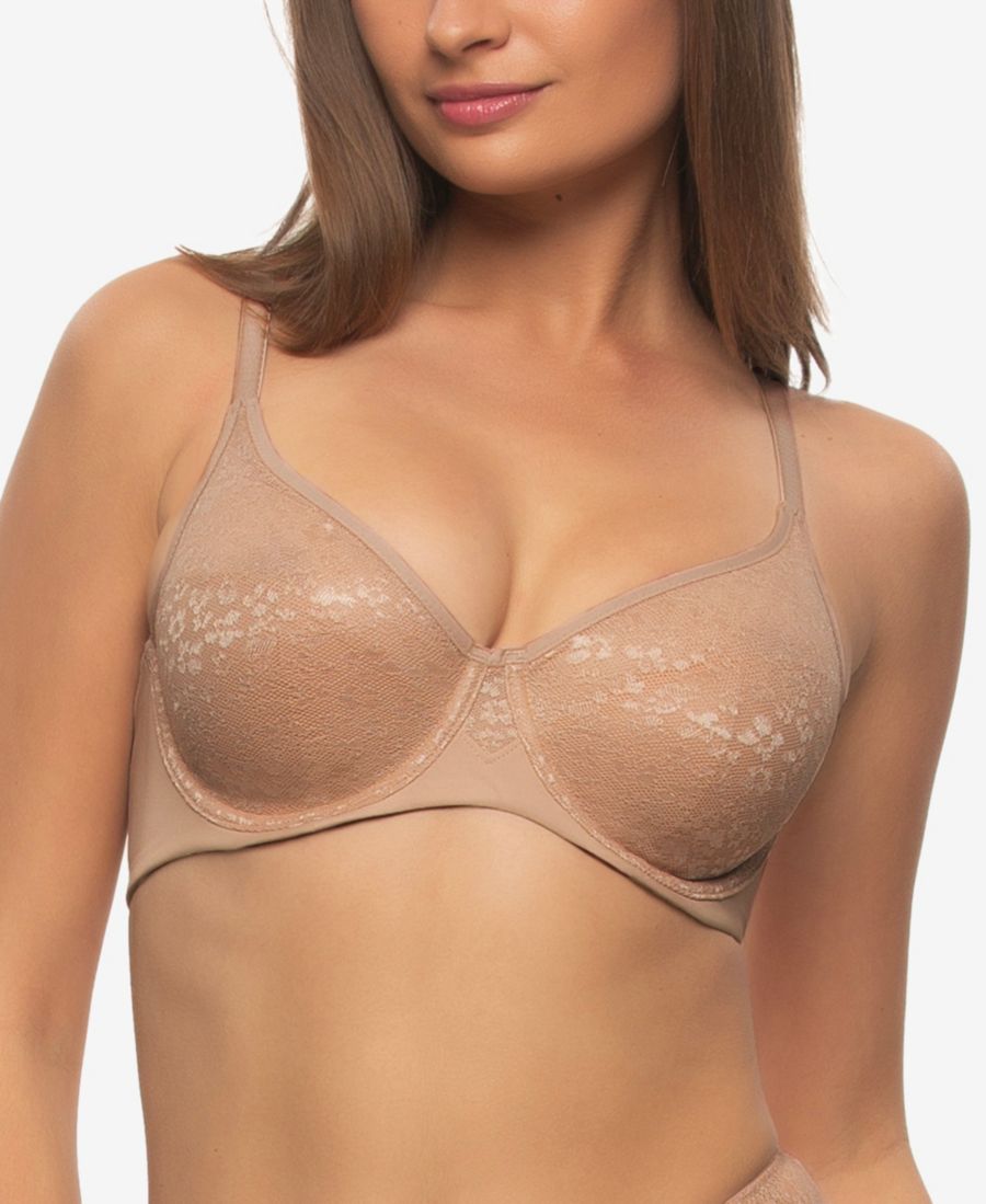 

Женский бесшовный бюстгальтер Prima без подкладки с формованным кружевом Paramour, Dune