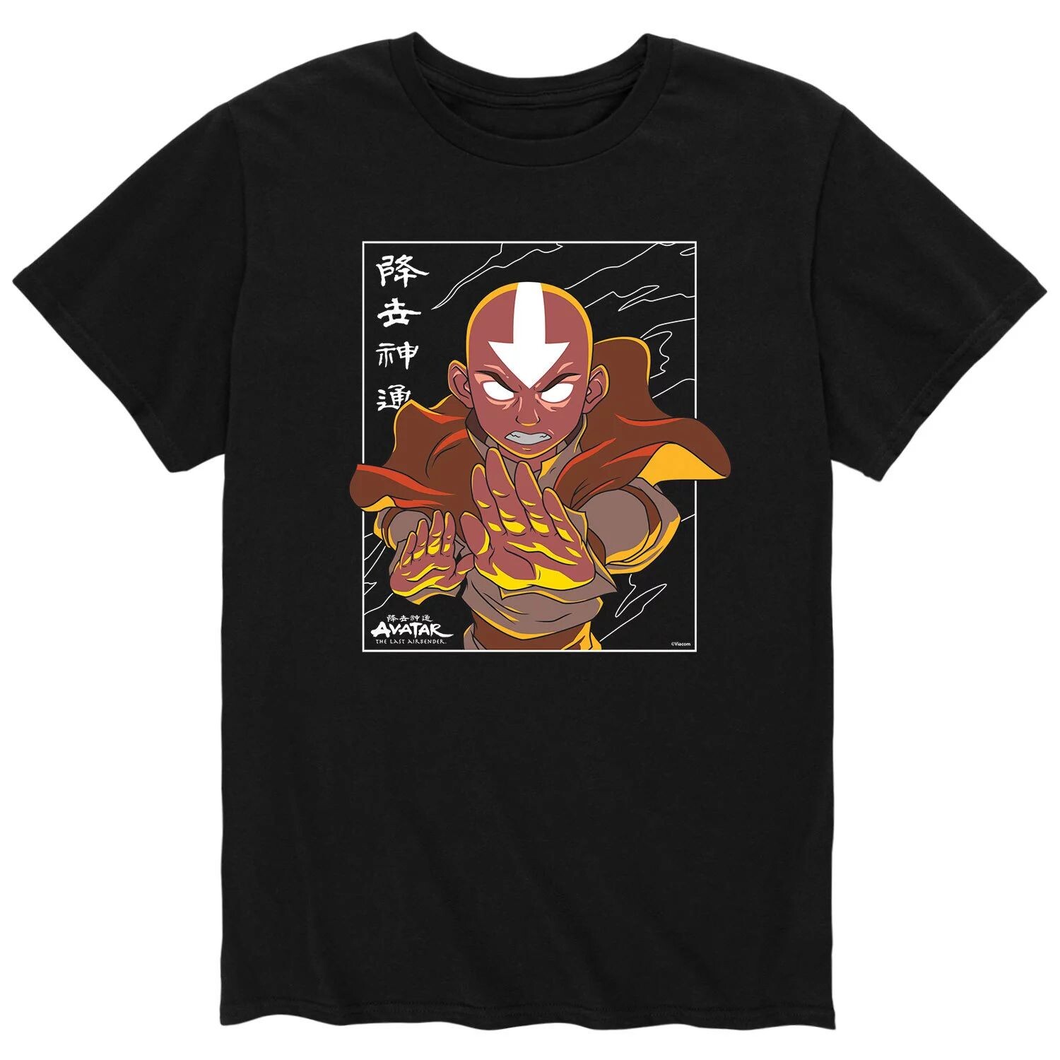 

Мужская футболка Avatar State Aang Licensed Character