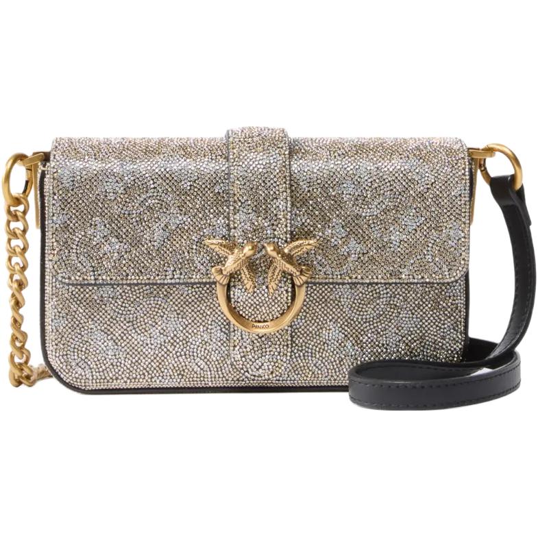 

Миниатюрная сумка Love One через плечо PINKO