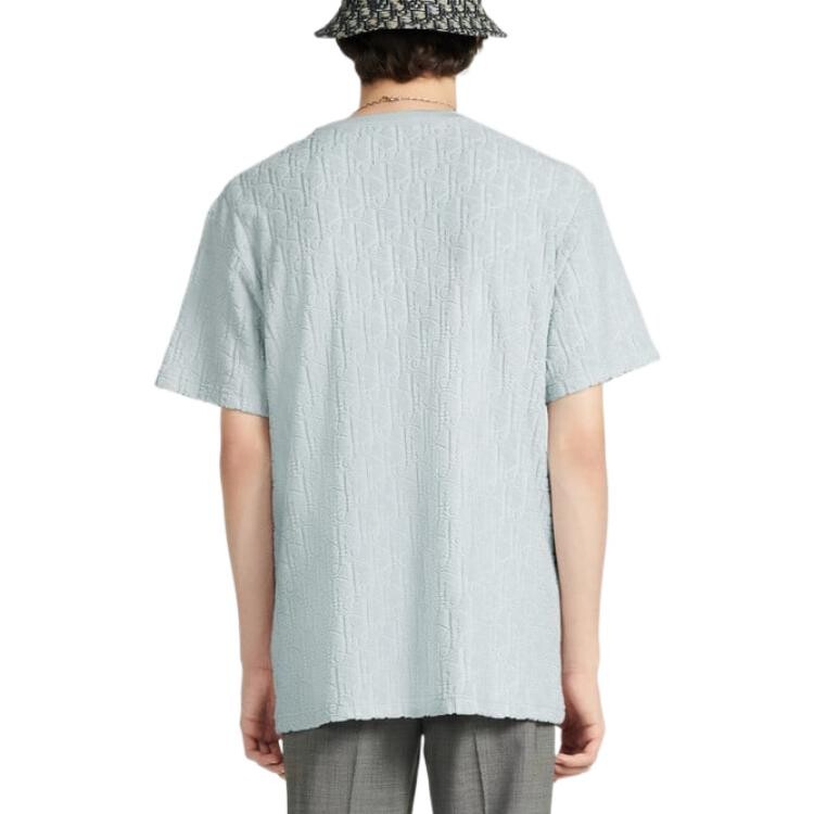 

Футболка мужская синяя Dior, синий