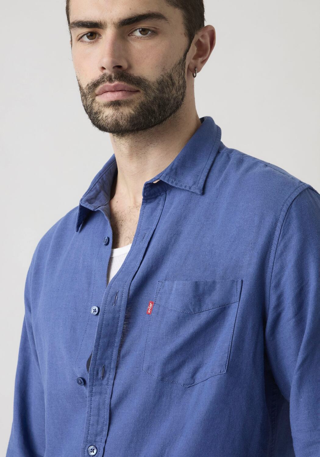 LEVI'S  Рубашка на пуговицах 'Sunset' в темно-синем цвете, Regular fit — фото 4