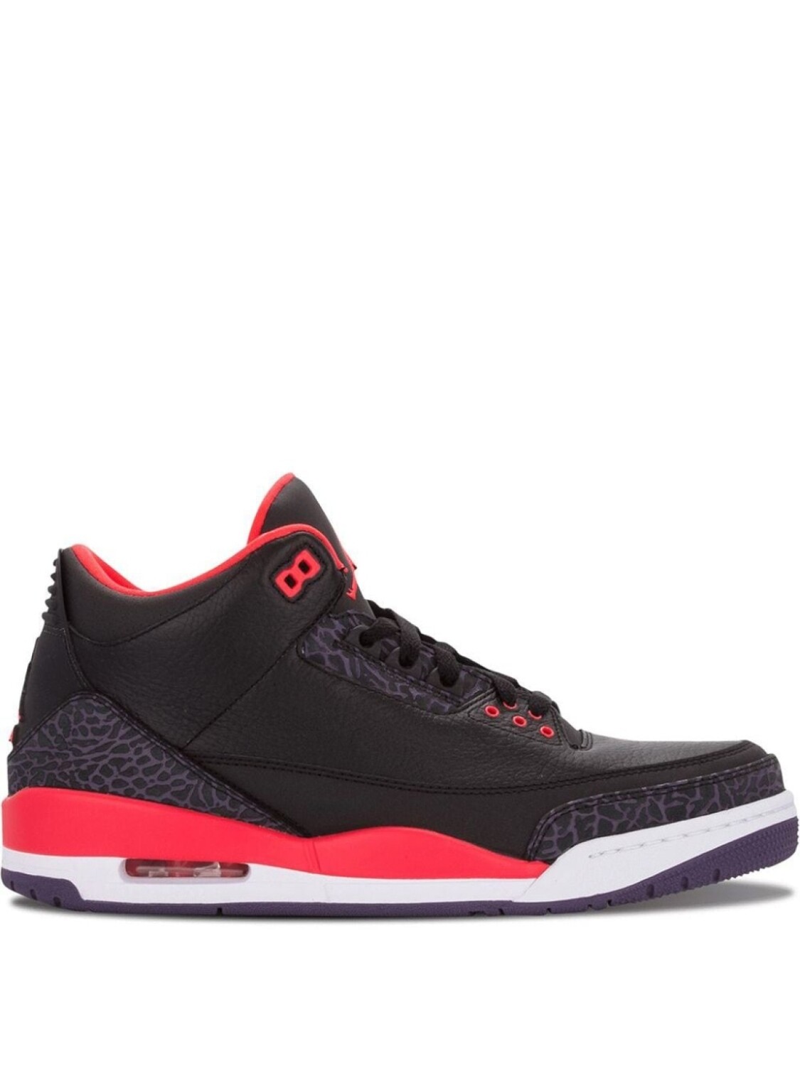 

Кроссовки Jordan Air Jordan 3 Retro, черный/красный